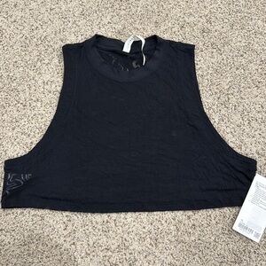 Lululemon All Yours Cropped Crop Tank Veil 10